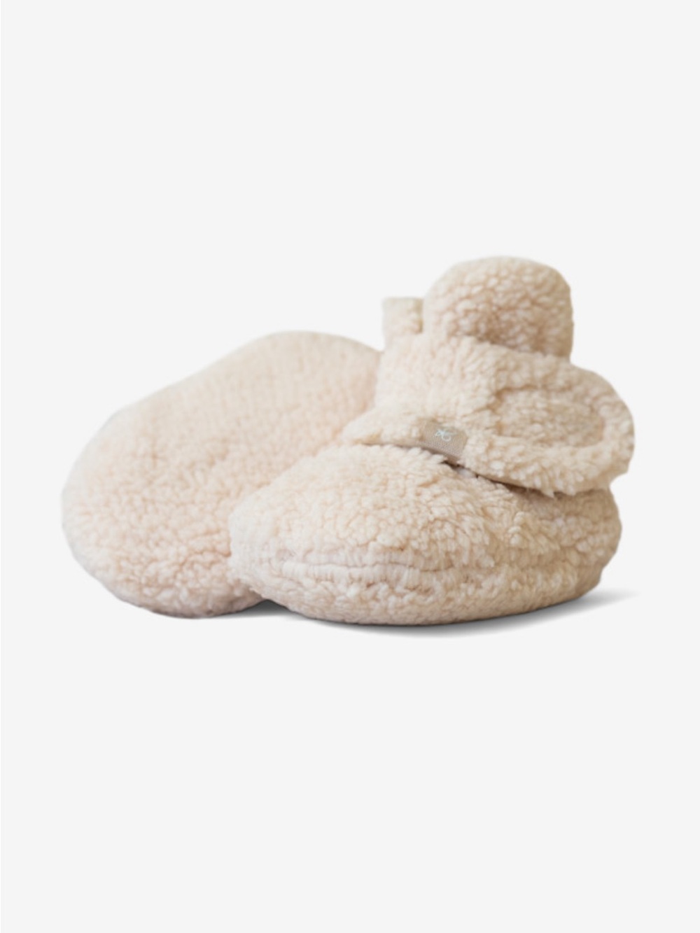 goumikids Fleece Baby Boots, Oat, 0-3M